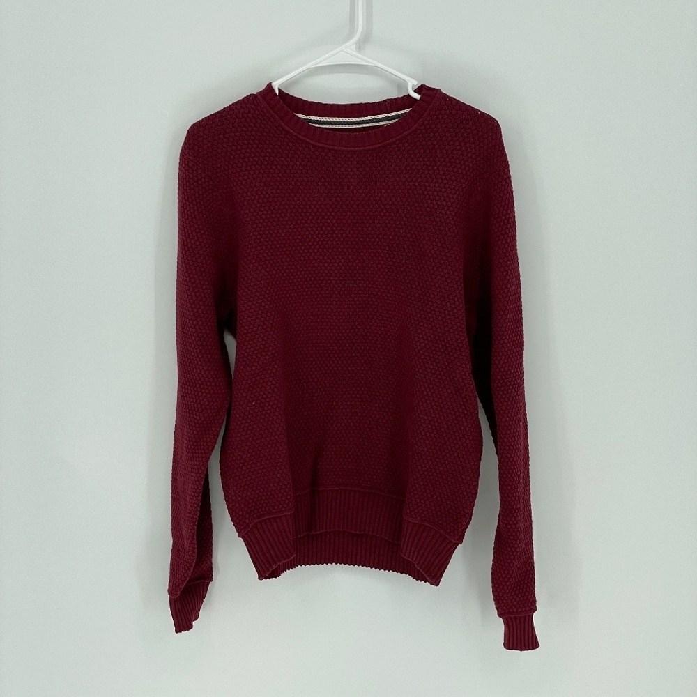 Men's WEATHERPROOF VINTAGE Solid Mesh Stitch Sweater